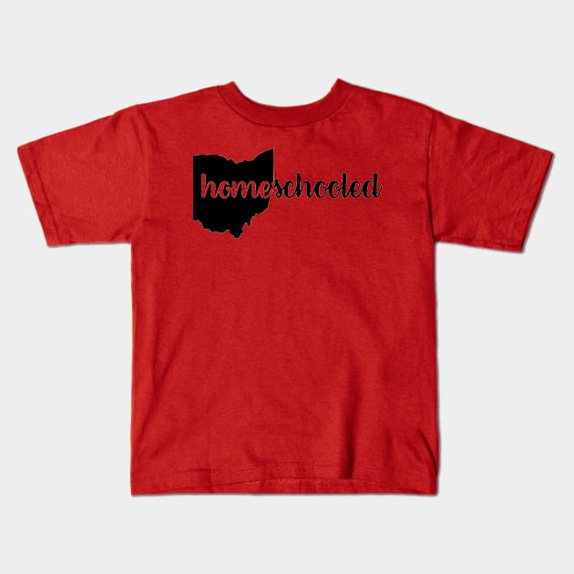 Ohio Homeschooled Kids T-Shirt by LowcountryLove